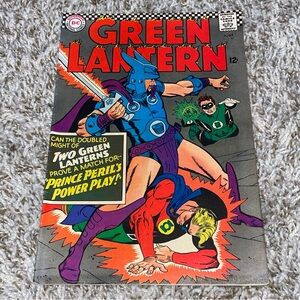 VINTAGE 1966 DC COMICS Green Lantern 1st App Prince Peril Silver Age Comic #45